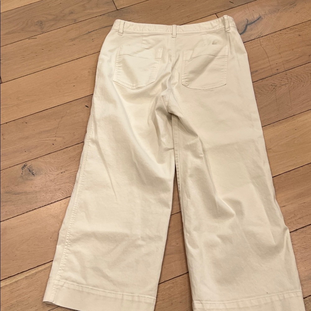 Gap high rise wide leg cropped jeans, 12 - Picture 5 of 6